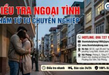 Dịch vụ thám tử điều tra ngoại tình tại Hải Phòng