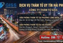 Thám tử uy tín ở Hải Phòng